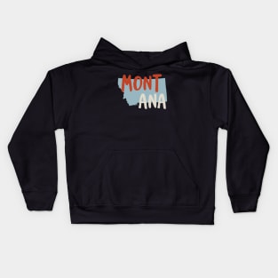 State of Montana Kids Hoodie